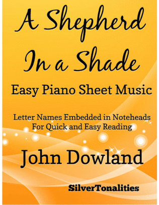 A Shepherd in a Shade Easy Piano Sheet Music