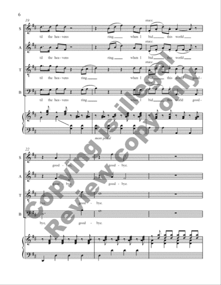 Gospel Songs: The Gospel Ship 4-Part scores gallery preview page 26