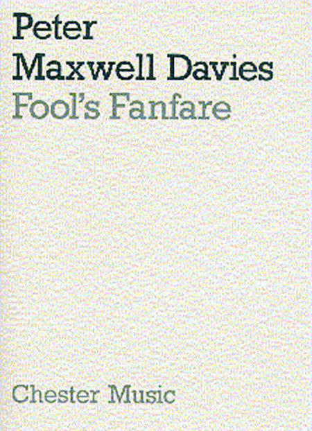 Peter Maxwell Davies: Fool