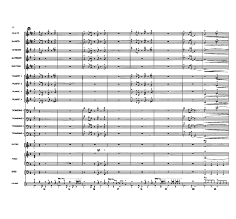 Panic Button Jazz Ensemble scores gallery preview page 9
