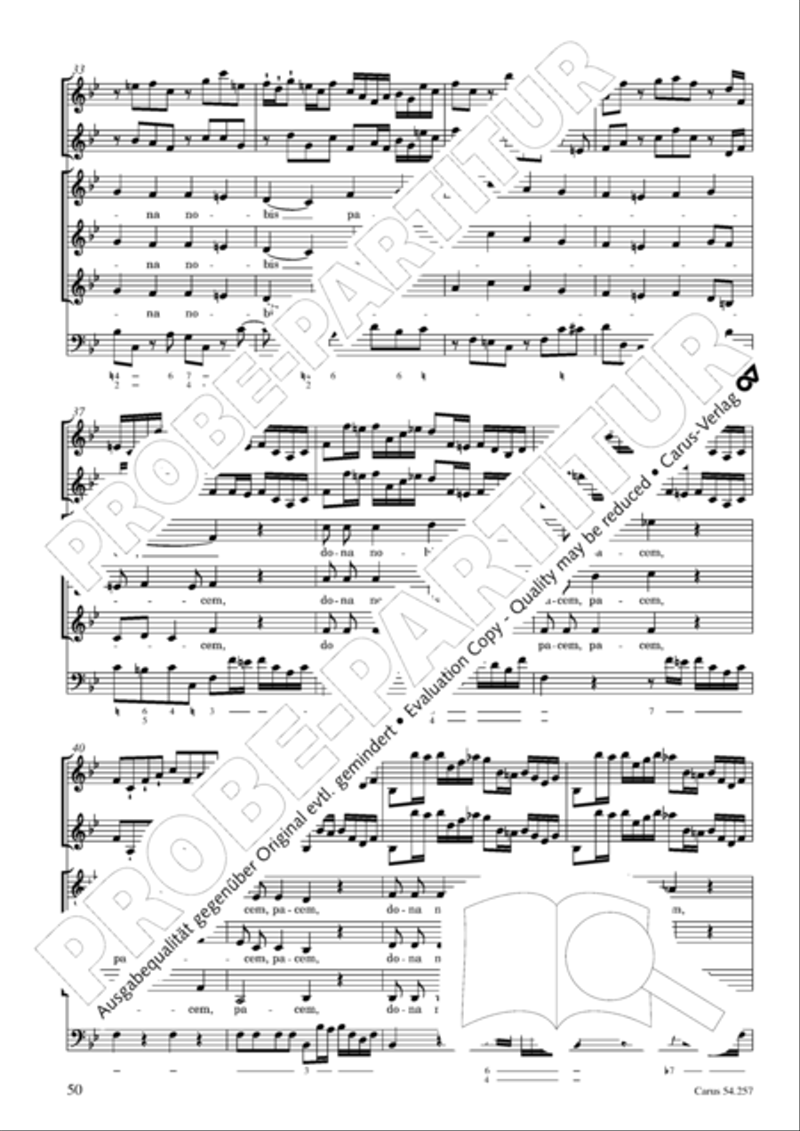 Missa Sancti Aloysii SSA scores gallery preview page 51