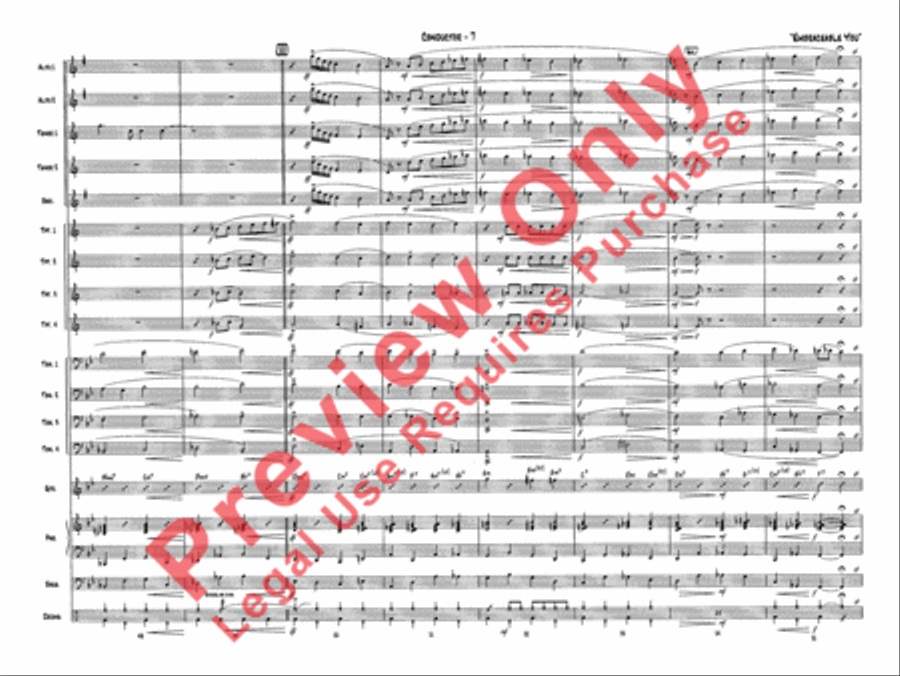 Embraceable You Jazz Ensemble scores gallery preview page 10