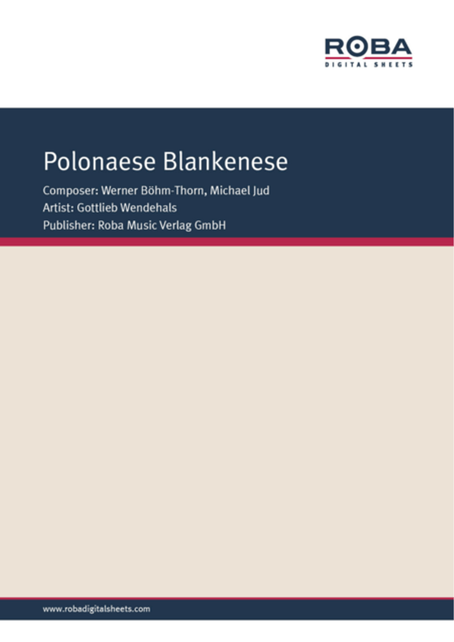Polonaese Blankenese Voice scores gallery preview page 1