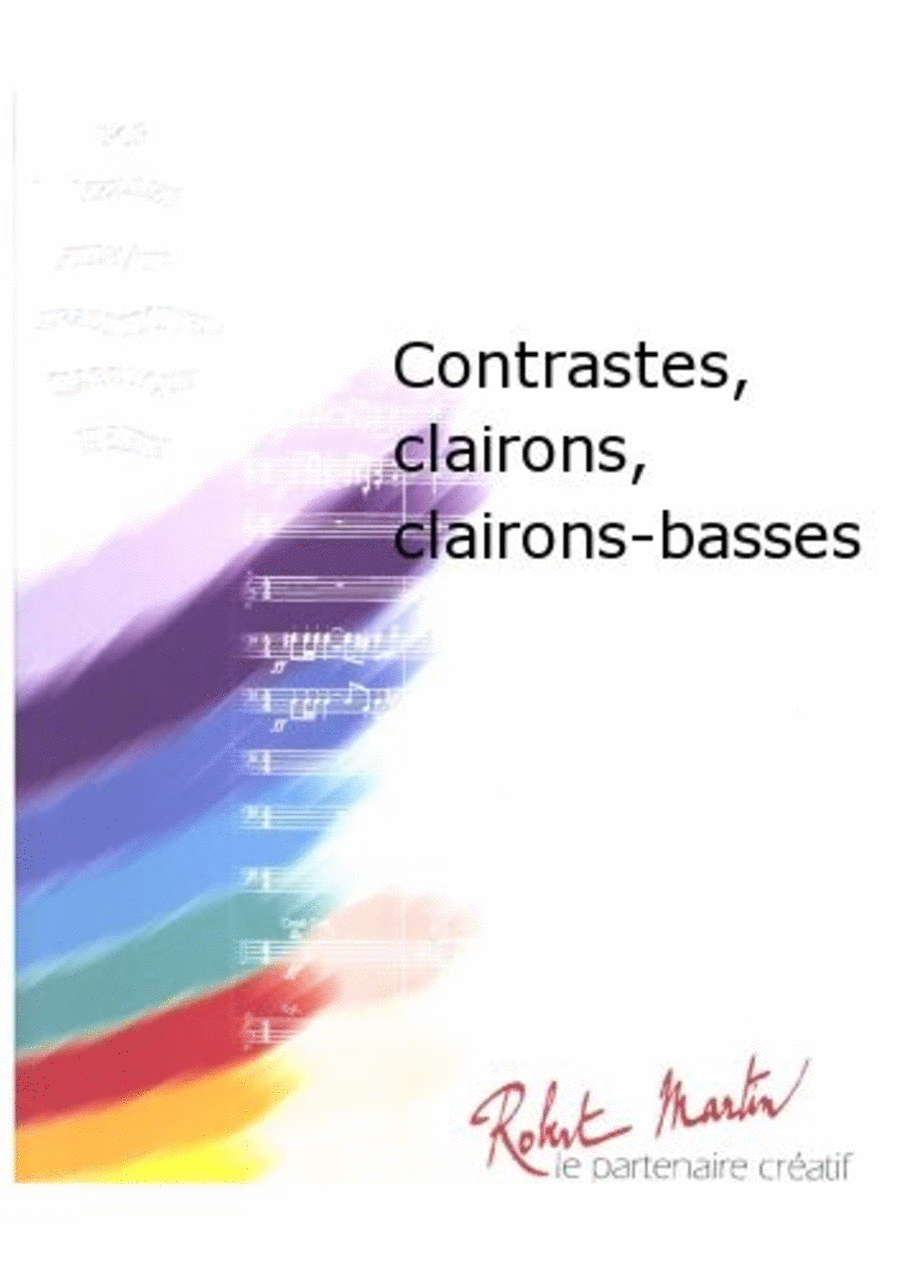 Contrastes, Clairons, Clairons-Basses Concert Band scores gallery preview page 1