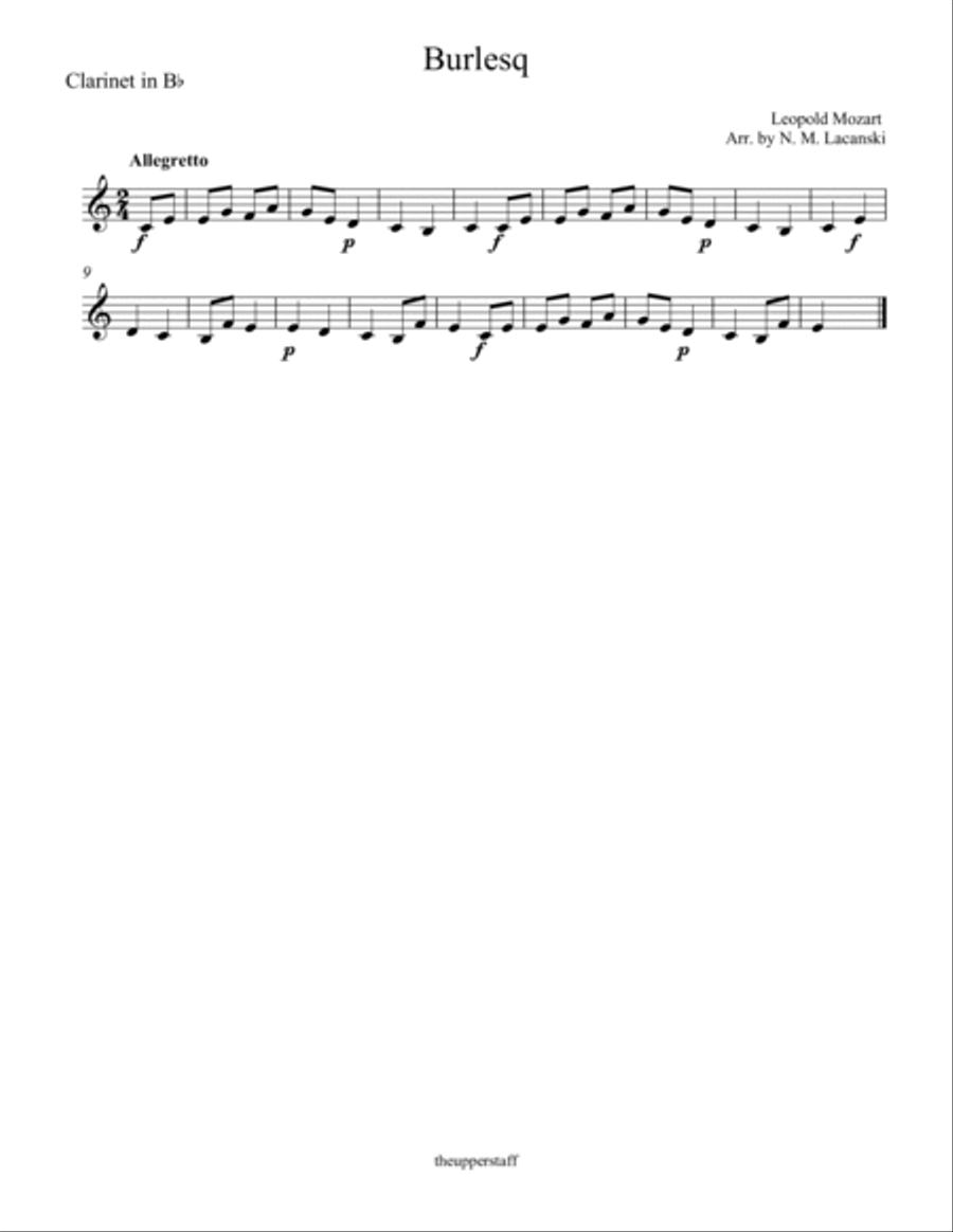 Burlesq Woodwind Duet scores gallery preview page 2