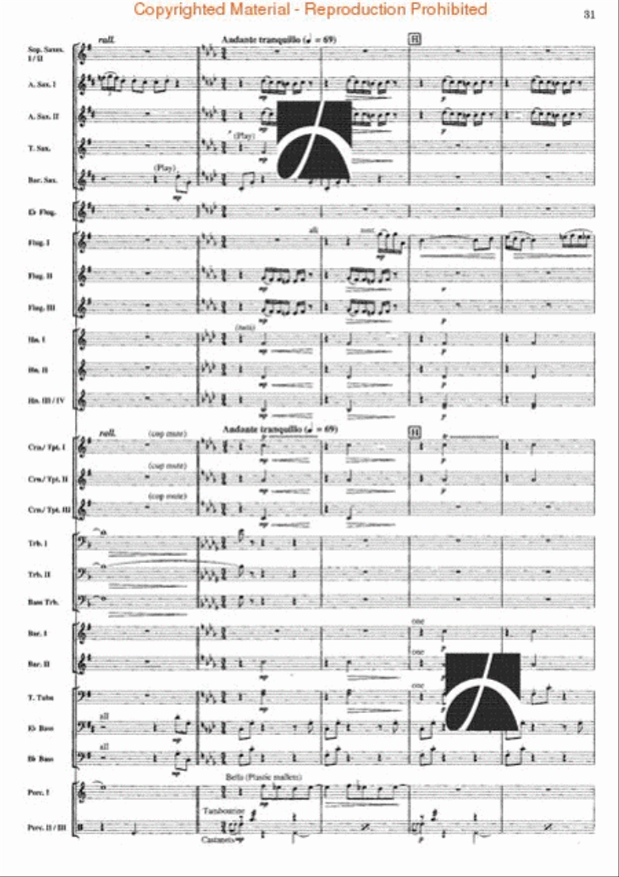Firestorm Brass Band scores gallery preview page 31