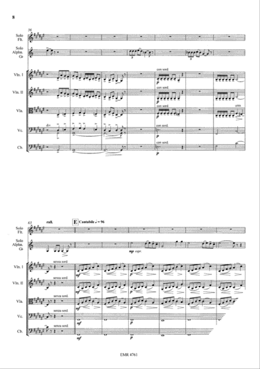 Suite Montagnarde String Orchestra scores gallery preview page 6