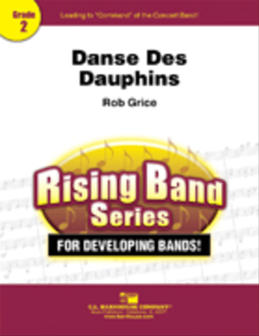 Danse Des Dauphins Concert Band scores gallery preview page 1