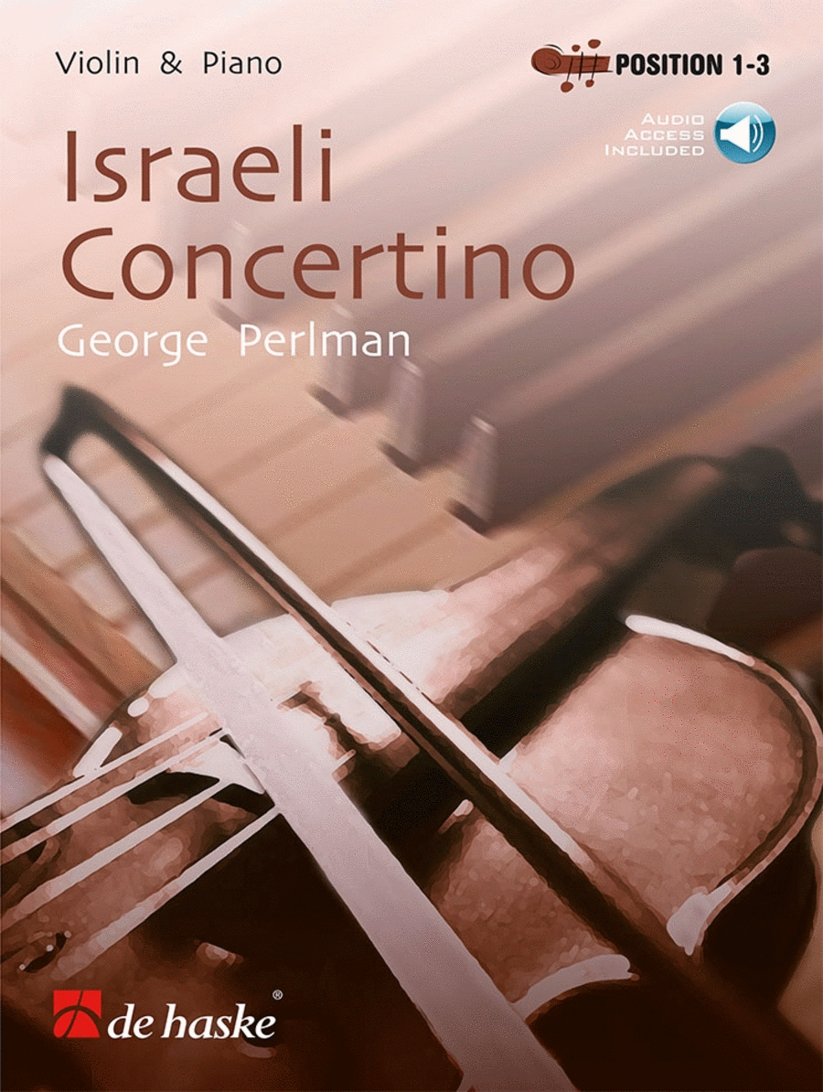 Israeli Concertino Bk/cd Vln & Piano Position 1-3 (easy -intermd)