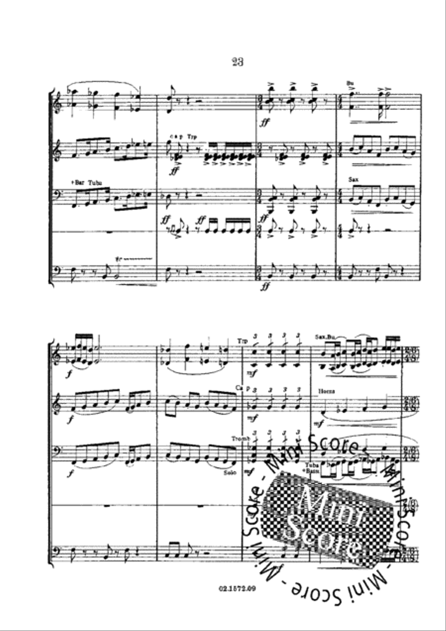 Triptiek voor Fanfare Concert Band scores gallery preview page 26