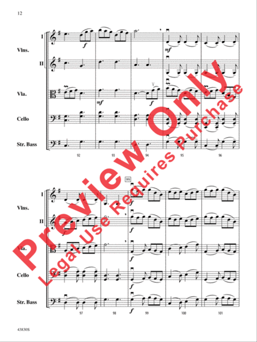 Murphy's Jig Murphy's Jig String Orchestra scores gallery preview page 13