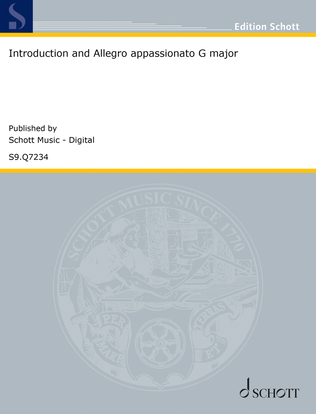 Book cover for Introduction and Allegro appassionato G major