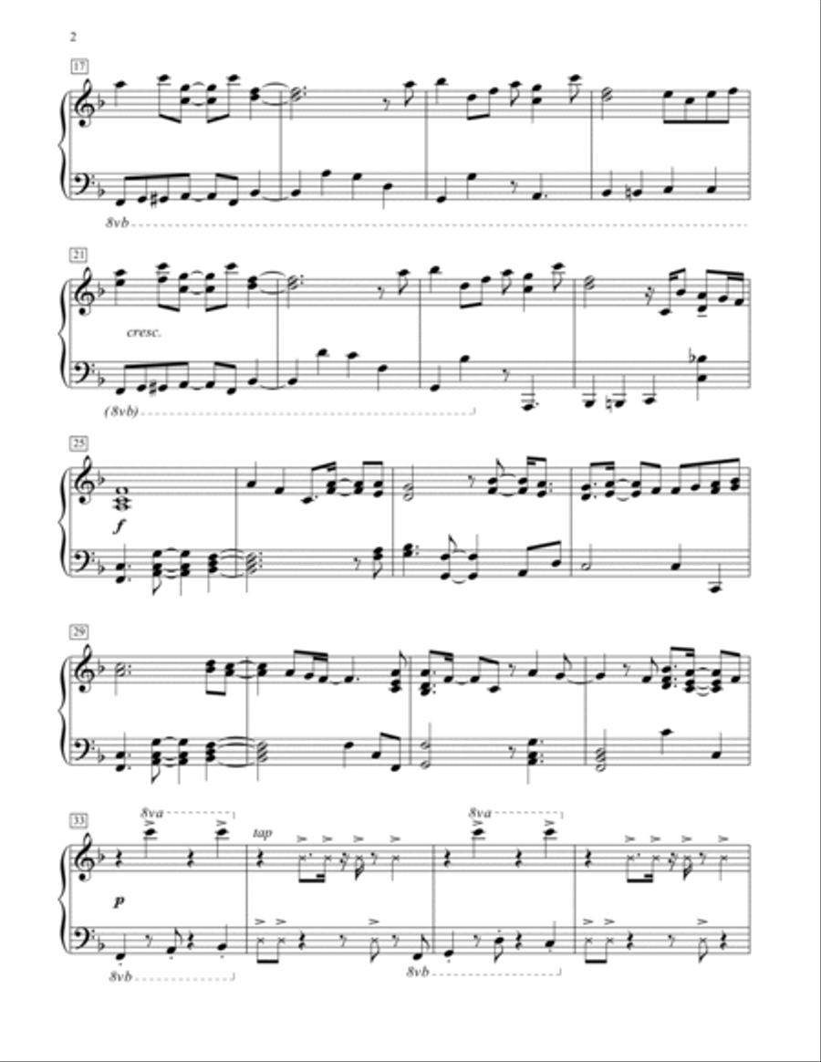 Family Business (arr. Logan Evan Thomas) Piano scores gallery preview page 2