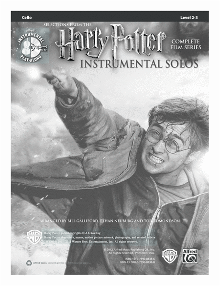 Harry Potter Instrumental Solos for Strings String Orchestra scores gallery preview page 10
