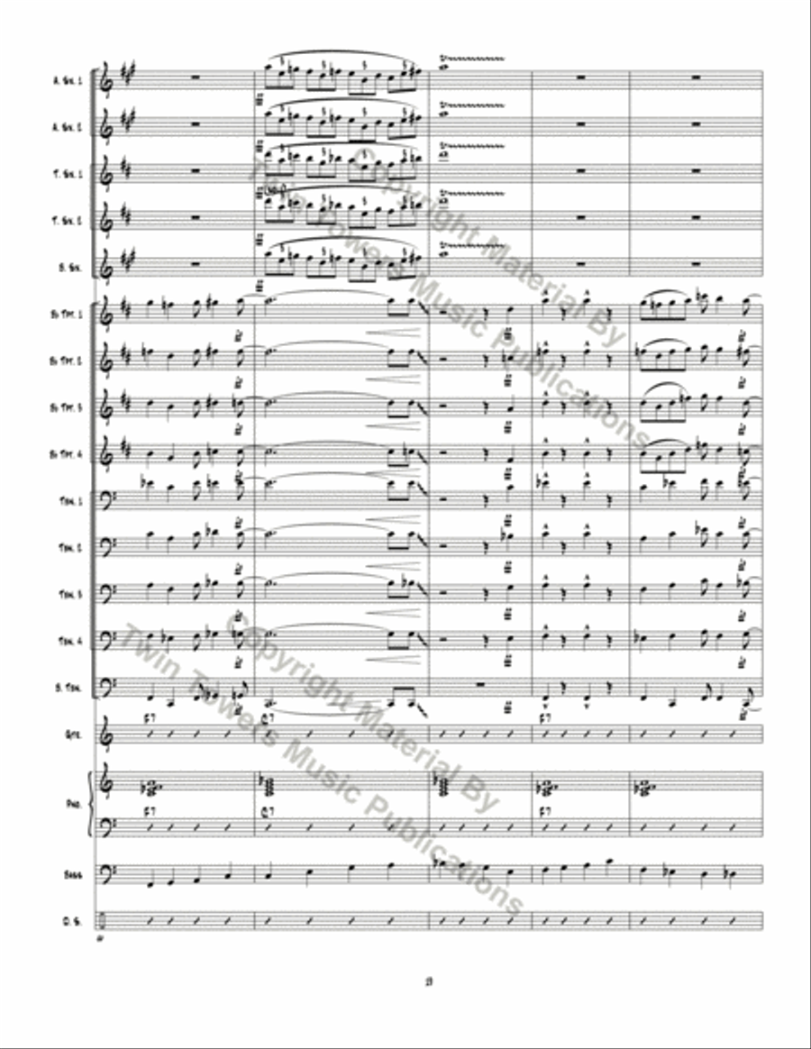 Super 20 Stomp Super 20 Stomp Jazz Ensemble scores gallery preview page 20