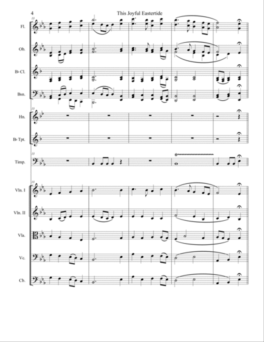 This Joyful Eastertide This Joyful Eastertide Full Orchestra scores gallery preview page 6