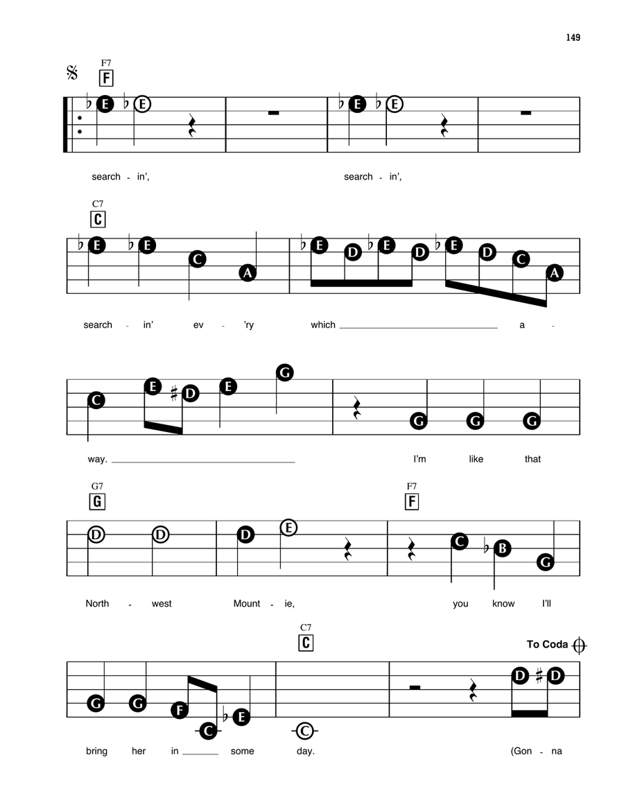 Searchin' Electronic Keyboard scores gallery preview page 2