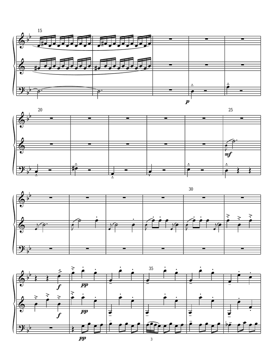 Danse Macabre for Woodwind Trio Danse Macabre for Woodwind Trio Woodwind Trio scores gallery preview page 2