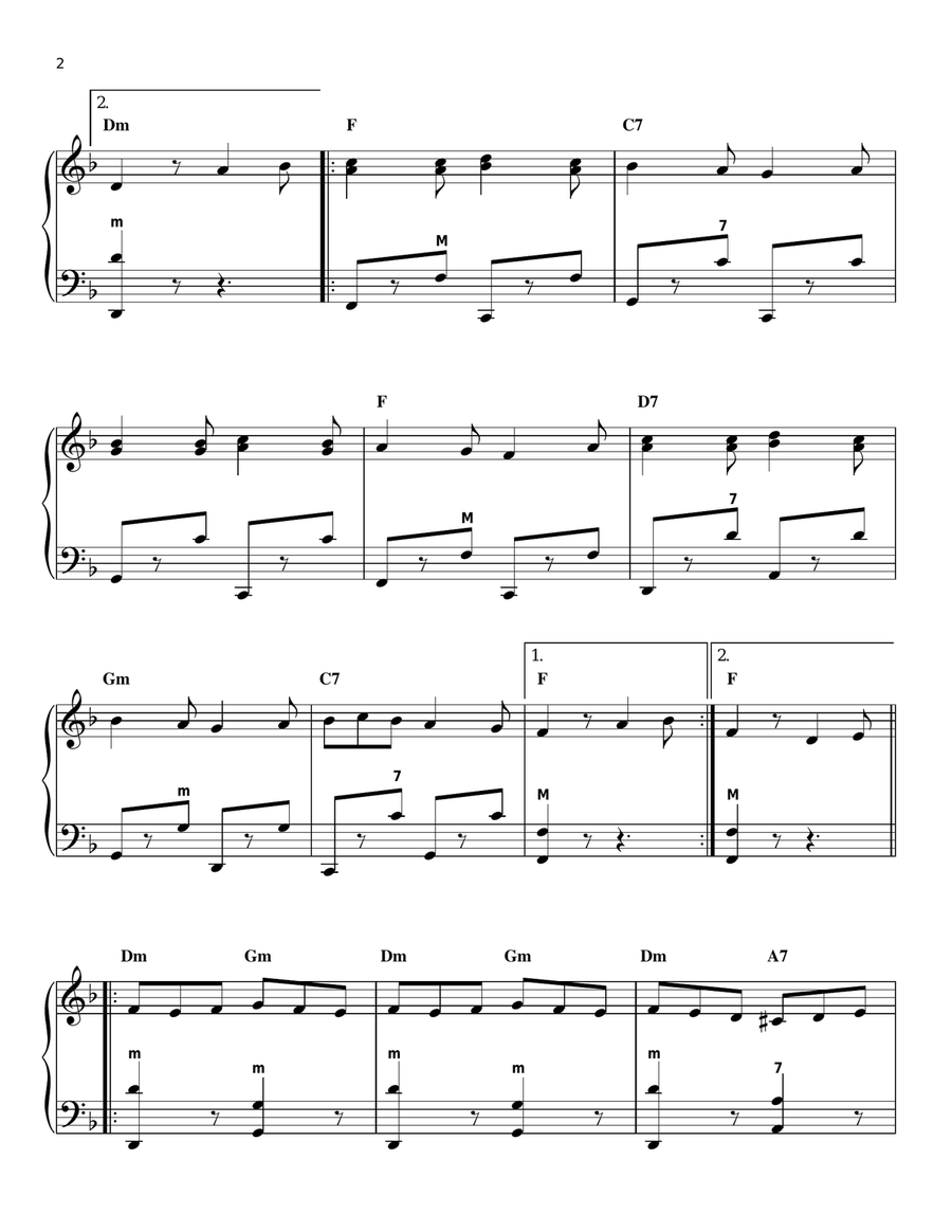 Tarantella Accordion scores gallery preview page 2