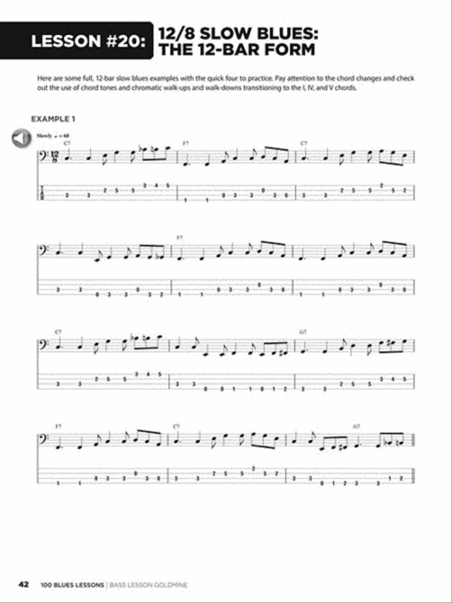 100 Blues Lessons 100 Blues Lessons Electric Guitar scores gallery preview page 6