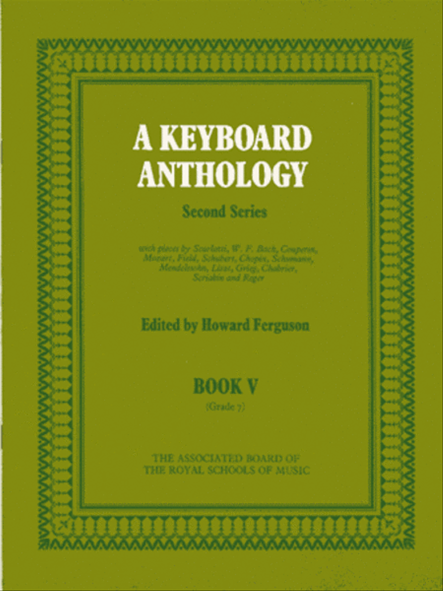 A Keyboard Anthology, Second Series, Book V Piano Method scores gallery preview page 1