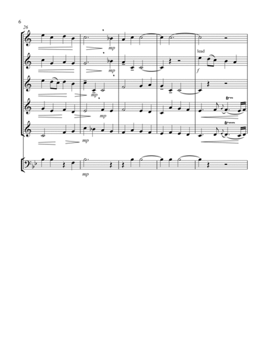 Heroic Music - No. 5. L'Armement (Bb) (Trumpet Quintet, Timp)