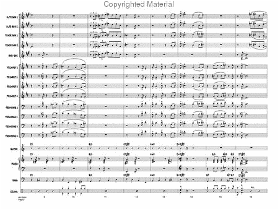 Doctor Blues Doctor Blues Jazz Ensemble scores gallery preview page 3