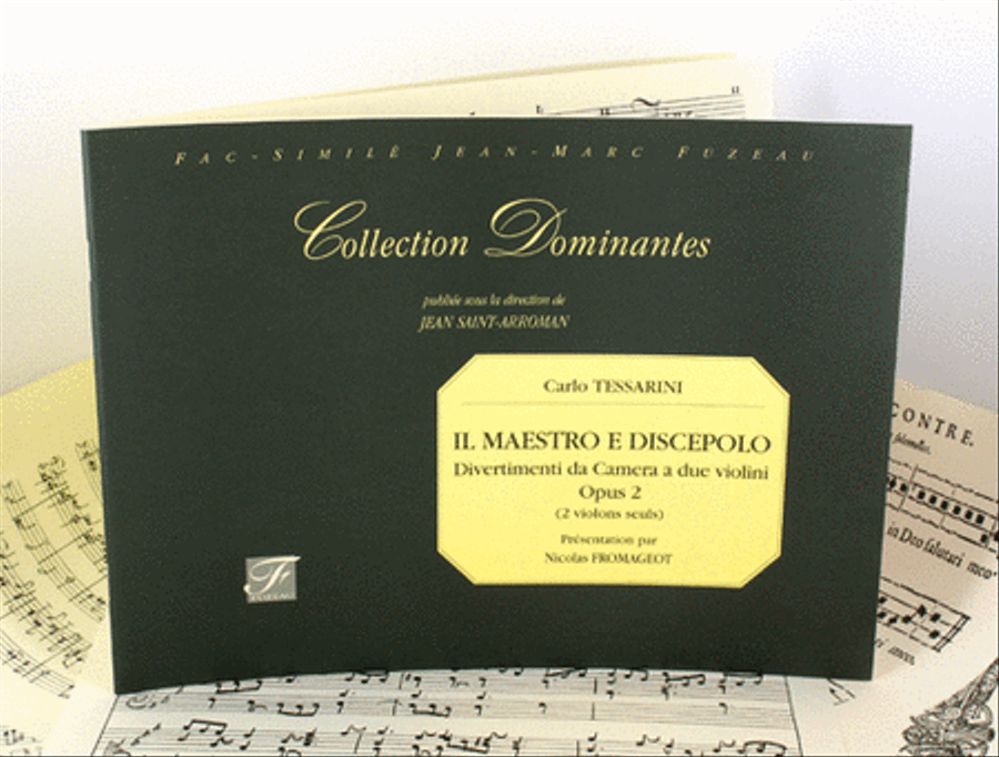 Il Maestro e il discepolo, Opera secunda, 1734 Violin Solo scores gallery preview page 1