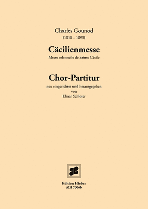 Book cover for Messe solennelle de Sainte Cécile - Cäcilienmesse