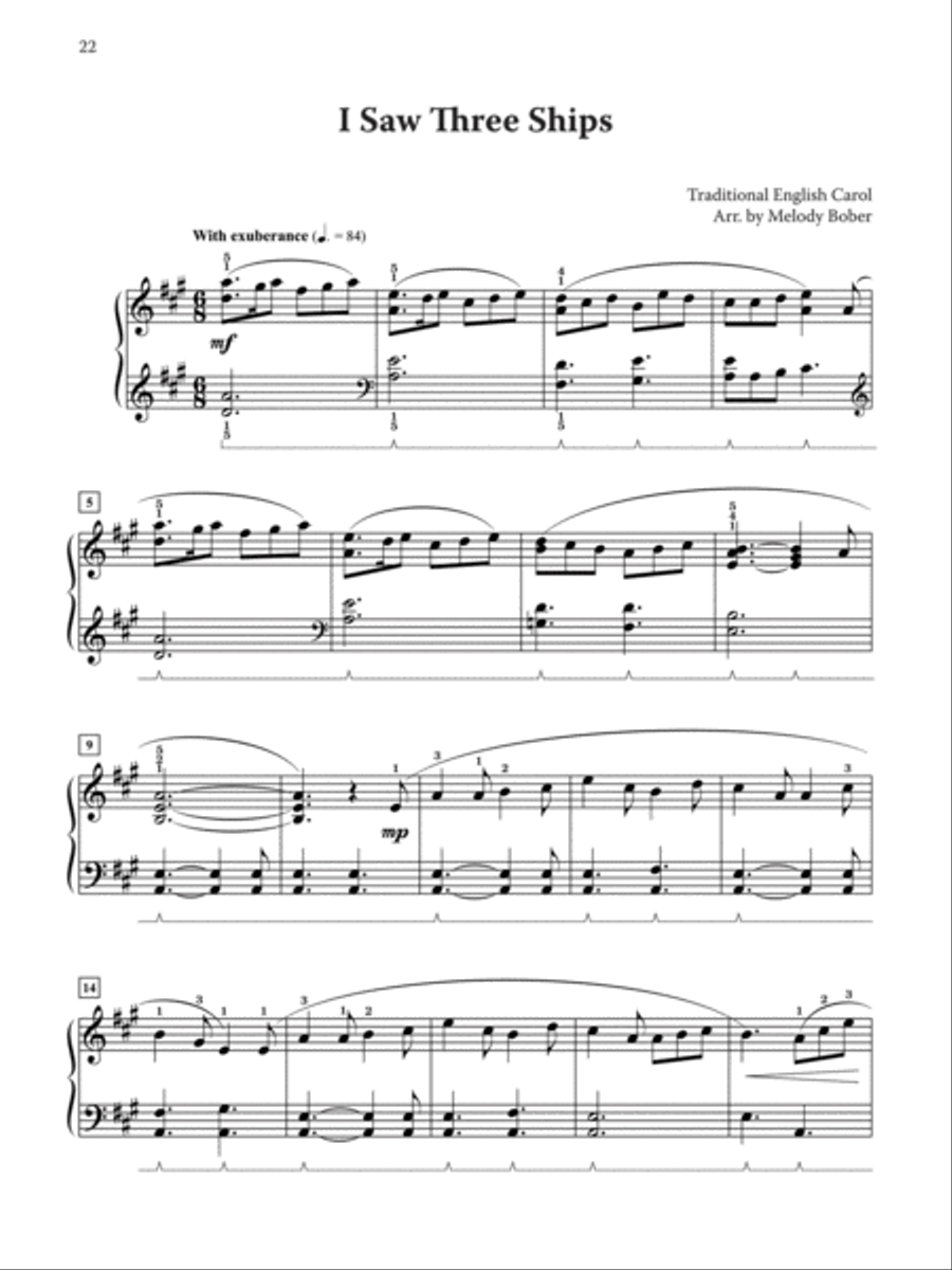 Christmas Memories Piano Solo scores gallery preview page 4