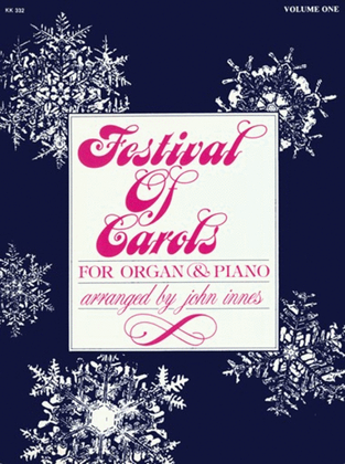 Book cover for Festival Of Carols For Organ and Piano Vol 1