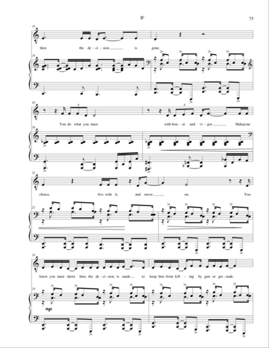If Voice Solo scores gallery preview page 3