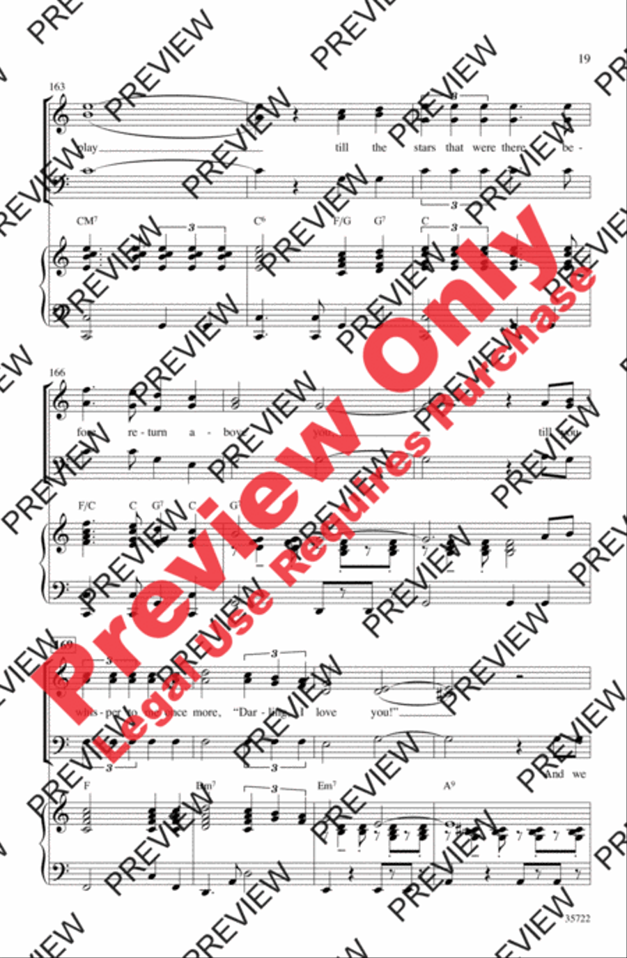 Let's Fall in Love 3-Part scores gallery preview page 19