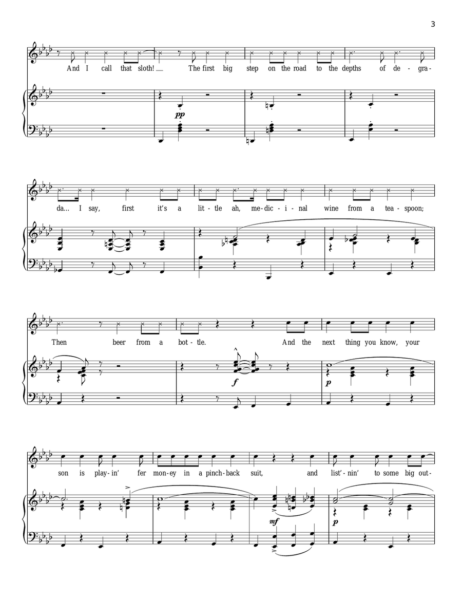 Ya Got Trouble Ya Got Trouble Piano, Vocal scores gallery preview page 3