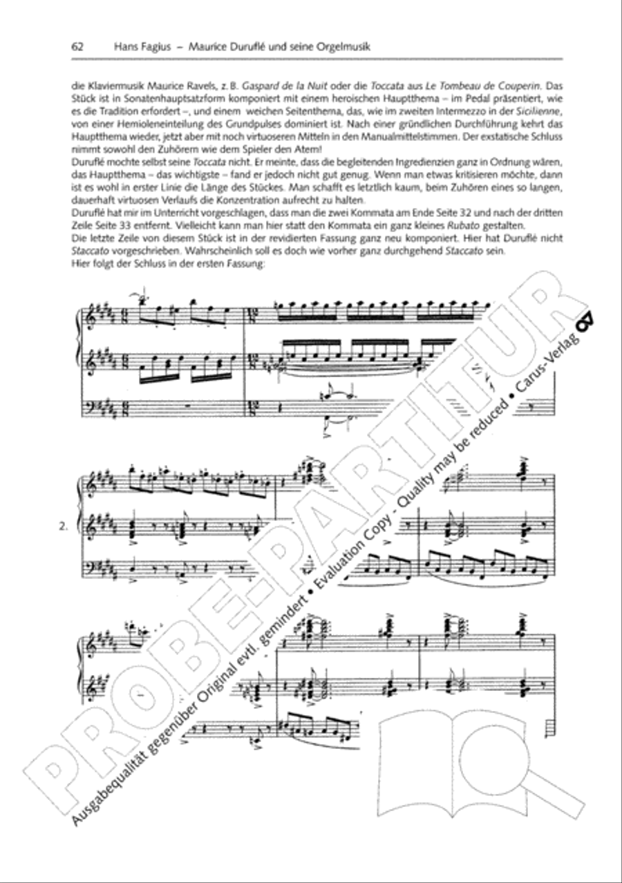 Orgelschule zur historischen Auffuhrungspraxis Organ Solo scores gallery preview page 63