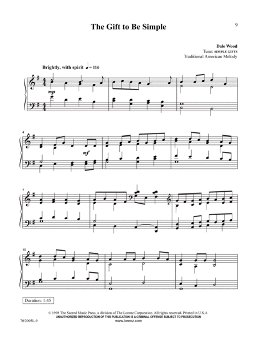 The Church Pianist's Library, Vol. 19 Piano Solo scores gallery preview page 5