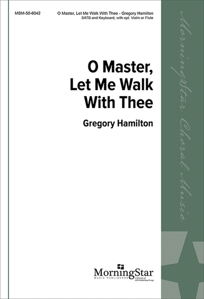 O Master, Let Me Walk with Thee image number null