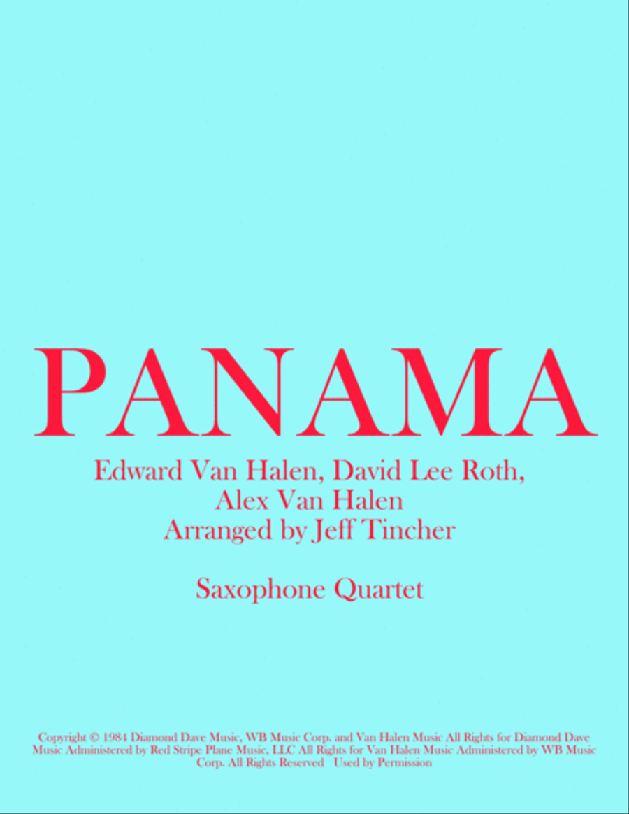 Panama Woodwind Quartet scores gallery preview page 1