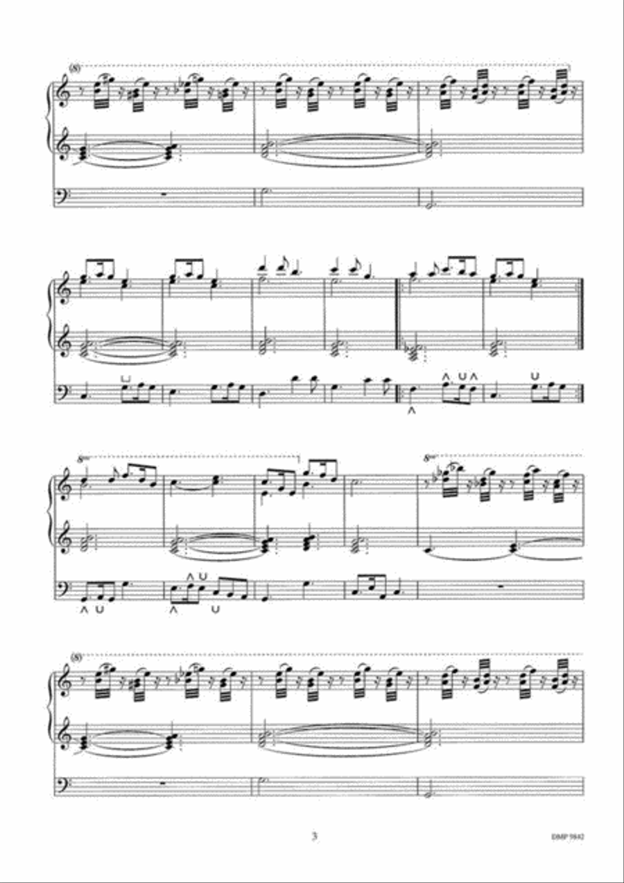 Stille Nacht Organ scores gallery preview page 3