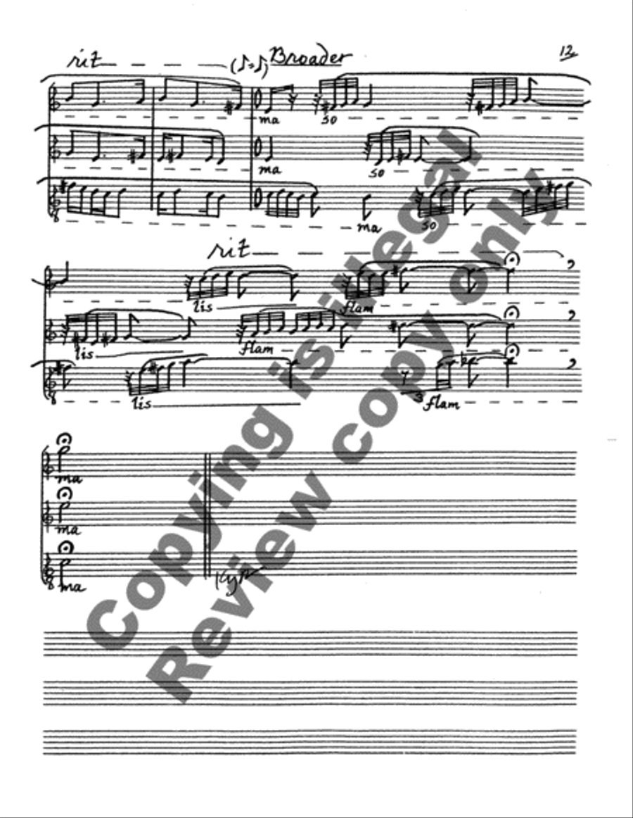 Threefold Vision A Cappella scores gallery preview page 14