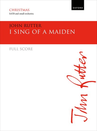Book cover for I sing of a maiden