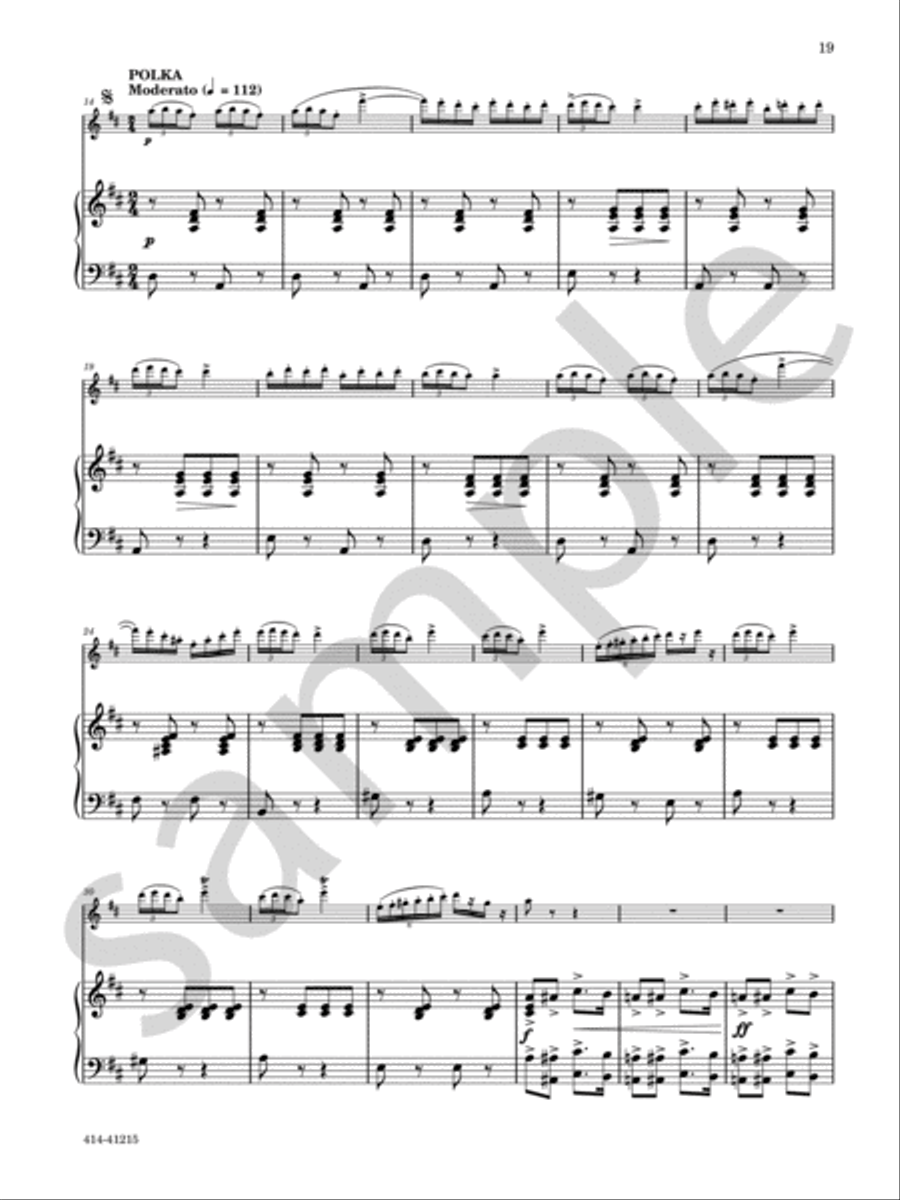 Sparklers Sparklers Chamber Music scores gallery preview page 8
