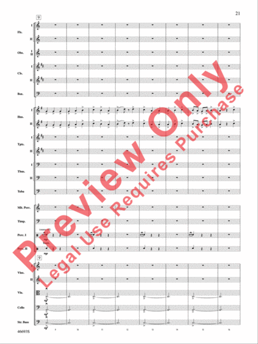 Suite of Carols Full Orchestra scores gallery preview page 22