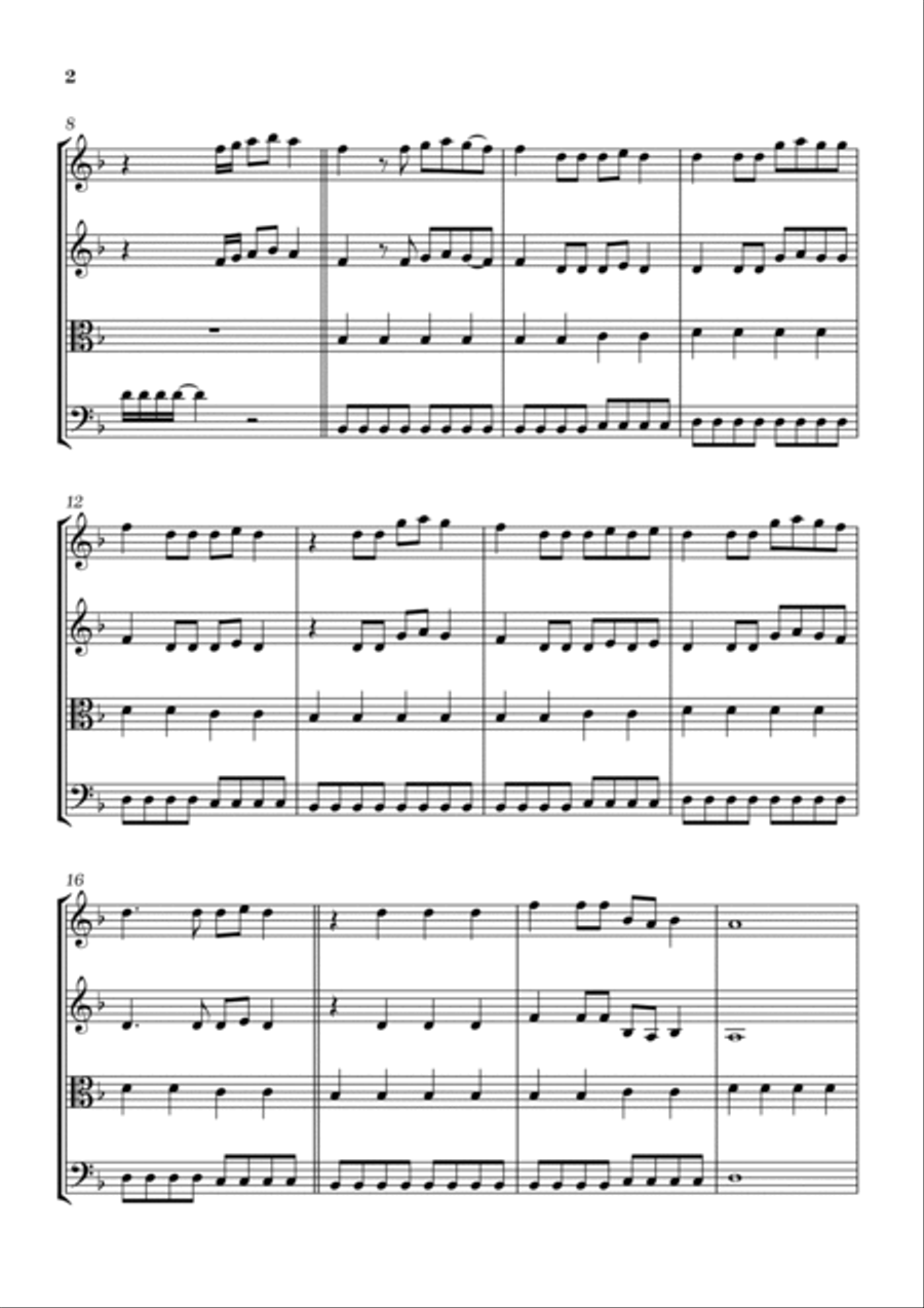 River String Quartet scores gallery preview page 2