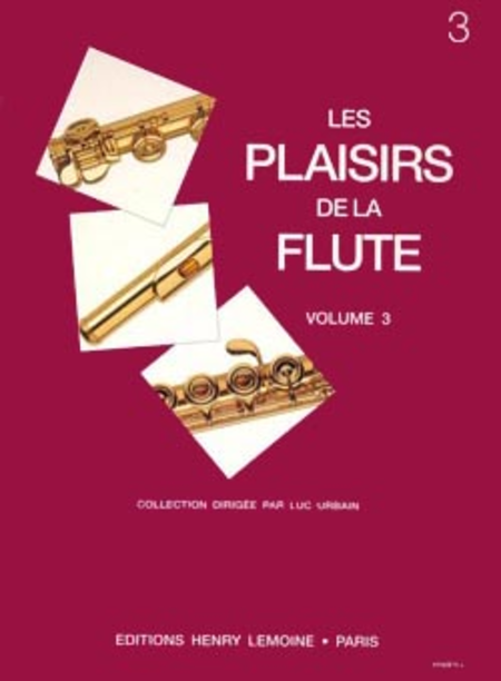Les Plaisirs de la flute - Volume 3