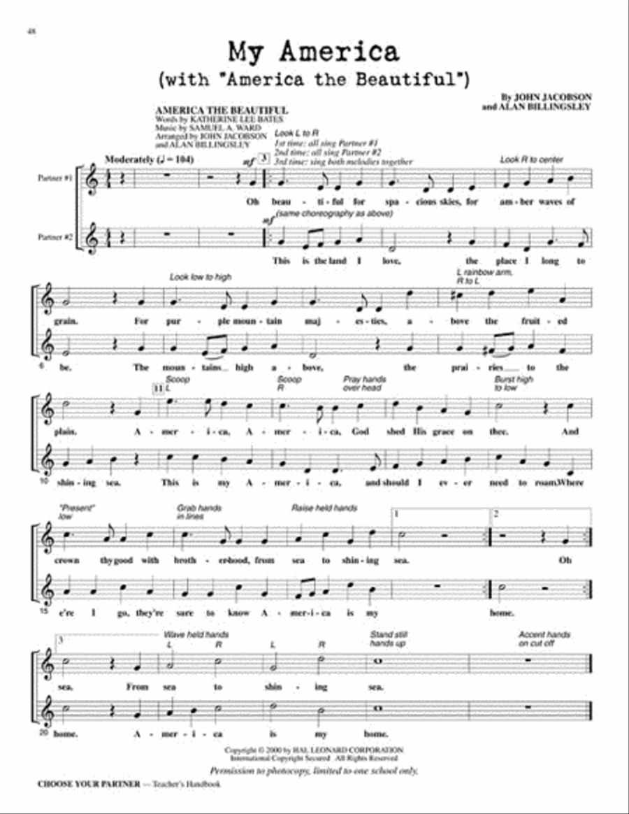 Choose Your Partner (Collection) Choir scores gallery preview page 6