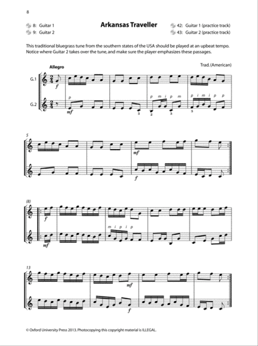 Enjoy Playing Guitar: Time for Two + CD Guitar scores gallery preview page 4