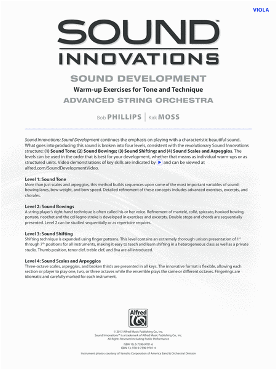 Sound Innovations for String Orchestra -- Sound Development (Advanced) Chamber Orchestra scores gallery preview page 6