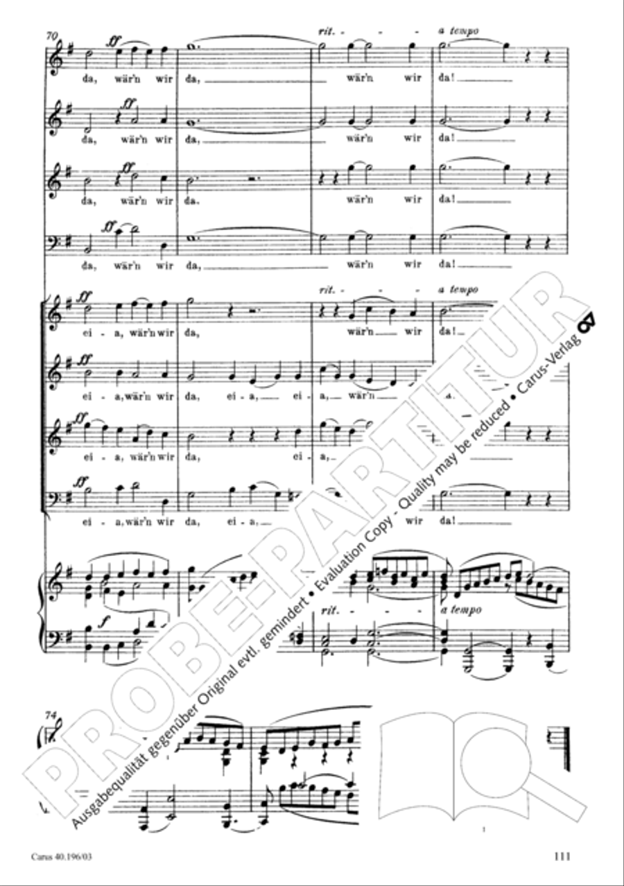 Die Geburt Christi SSA scores gallery preview page 112