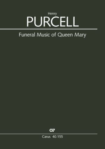 Funeral music of Queen Mary